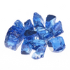 RFG-10-PB | Grand Canyon 1/2" Poseidon Blue Reflective Fireplace Glass