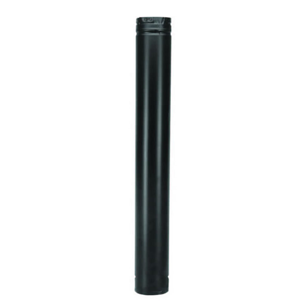 3PVP-12B | 3" x 12" PelletVent Pro Double-Wall Black Pipe Length