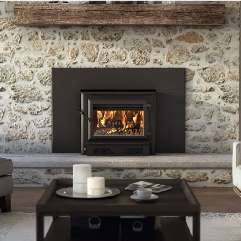 Ventis HEI350 Wood-Burning Fireplace Insert | VB00021 Extra Large Size | EPA Certified