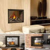 Napoleon Ascent BHD4PG | Direct Vent Gas Burning Fireplace | Peninsula | Topaz Embers