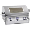 GA660i-6EAP | Fire Magic Aurora Built-In Gas Grill | Rotiss Back Burner and Analog Thermometer