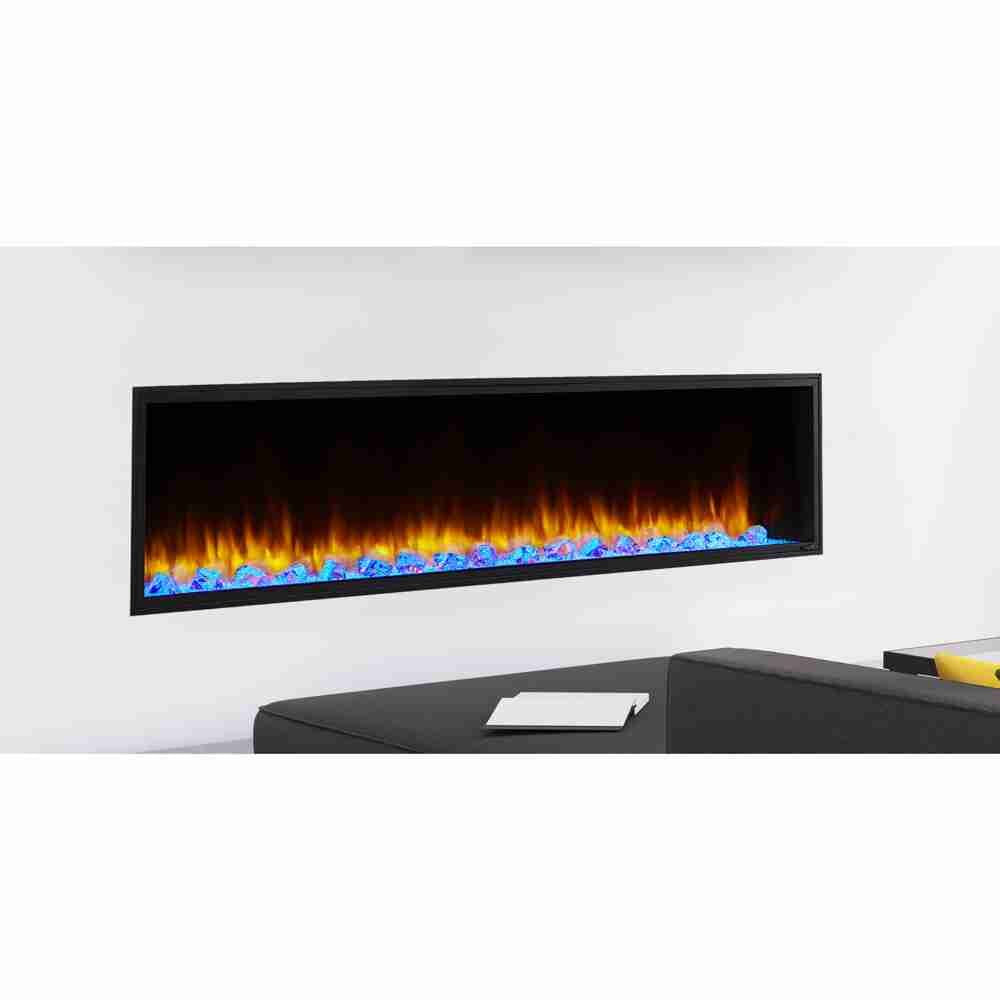 SIMSF-SC78-BK | SimpliFire Electric Fireplace | Clean Face | Scion 78