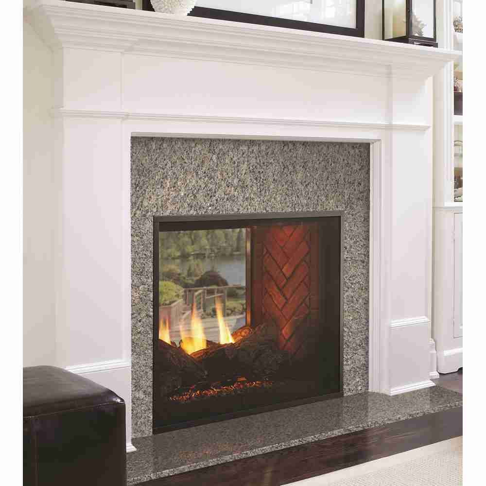 Outdoor Lifestyles Gas Burning Fireplace |  Indoor/Outdoor See Thru | Fortress