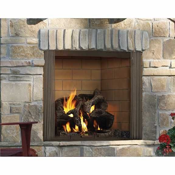 Outdoor Lifestyles Wood Burning Fireplace | Castlewood 42