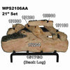 WPX6-21 | Hargrove 21" Western Pine Logs | Fresh Cut Series | Vented Gas Logs