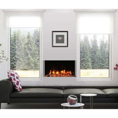 Amantii Tru-View 3-Sided Slim 30 Electric Fireplace | WIFI Smart