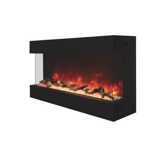 Amantii Tru-View 3-Sided Deep 40 Electric Fireplace | WIFI Smart