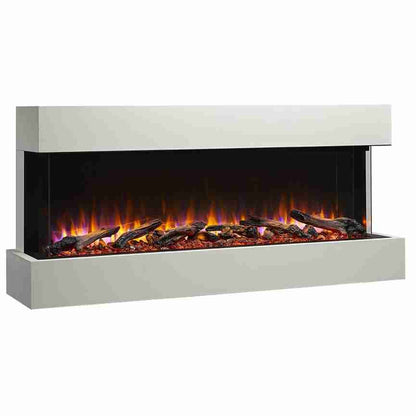 SIMSF-SCT55-BK | SimpliFire Electric Fireplace | 3-Sided | Scion Trinity 55