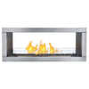 Napoleon Galaxy GSS48STE | Outdoor Gas Burning Fireplace | Stainless Steel | See Thru