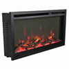 Amantii Traditional Xtra Slim 33 Electric Fireplace | WIFI Smart