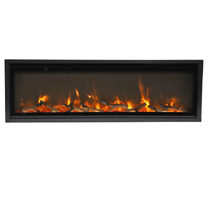 Amantii Symmetry Extra Slim 60 Electric Fireplace | WIFI Smart