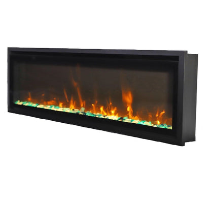 Amantii Symmetry Extra Slim 60 Electric Fireplace | WIFI Smart