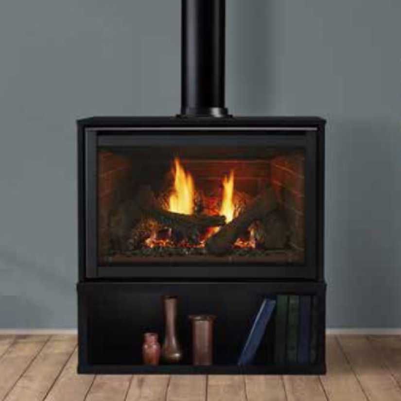 Free Standing Steel Stove | Outer Shell and Pedestal Base | RUBY30I
