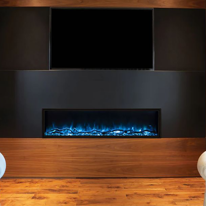 Modern Flames LPS-8014 | Landscape Pro Slim 80" Single-Sided Built-In | Electric Fireplace