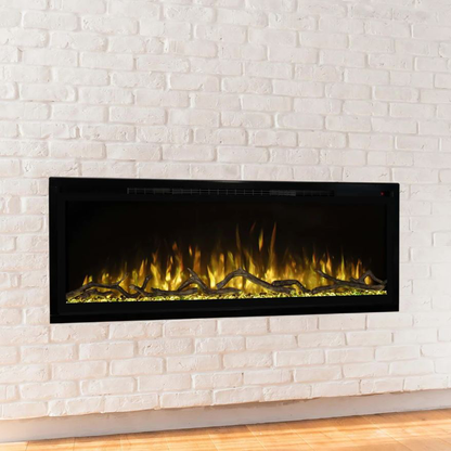 Modern Flames SPS-100B | Spectrum Slimline 100" Ultra-Slim Build-In | Electric Fireplace