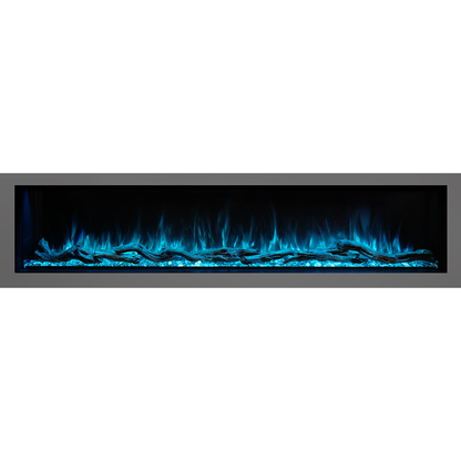Modern Flames LPM-8016 | Landscape Pro Multi 80" Multi-Sided Built-In | Electric Fireplace
