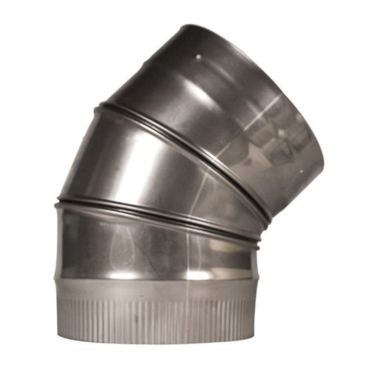 HomeSaver RoundFlex 45-Degree Corrugated Elbow
