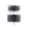 Heavy-Duty Rectangular Wire Chimney Cleaning Brush with 3/8" PT