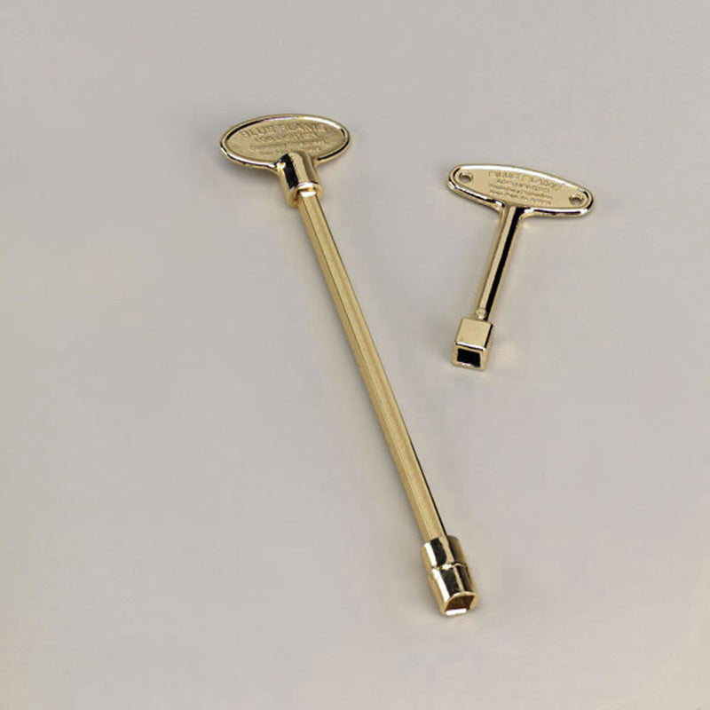 Brass Shut-Off Key with 1/4in-5/16in Socket End