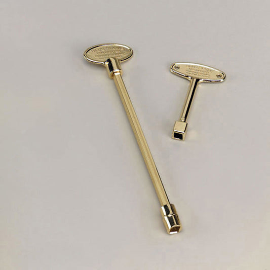 Brass Shut-Off Key with 1/4in-5/16in Socket End