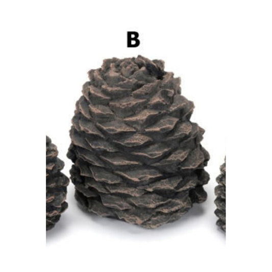 Hargrove Large Straight Ceramic Pine Cone For Gas Logs - 1210-BX